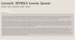 Desktop Screenshot of lorem5.com